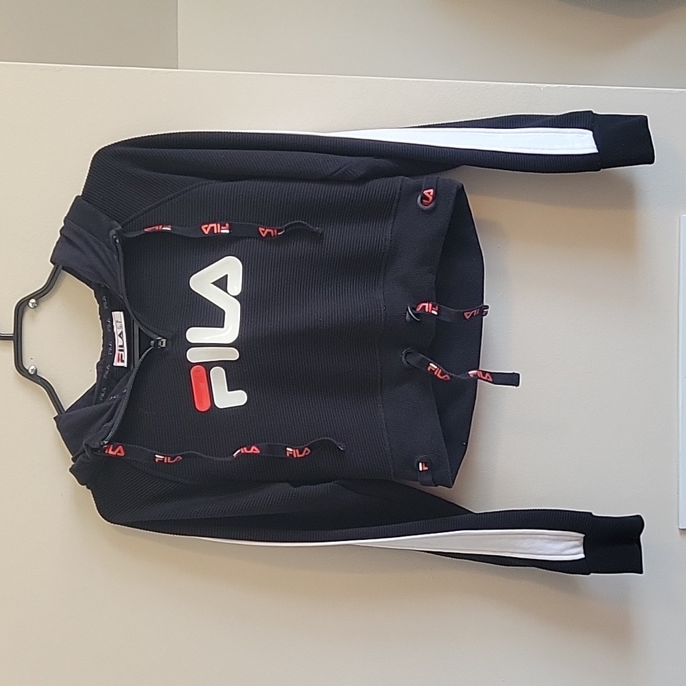Fila Cropped Hoodie